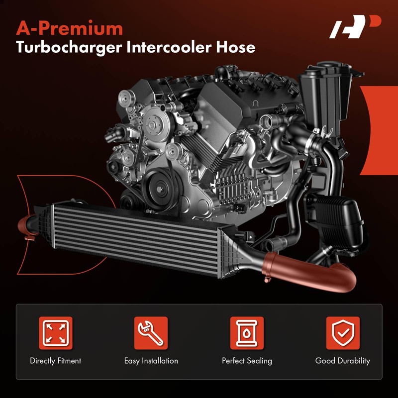 A-Premium Turbocharger Intercooler Hose Compatible with Volvo XC40 2019 2020