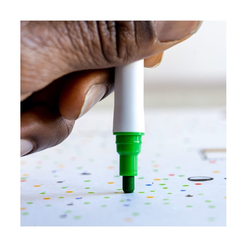 Hello, Artist! Dual Tip Dot Markers Set of 10, 10-Piece