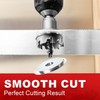 EZARC Carbide Hole Saw Heavy Duty, Hole Cutter for Stainless