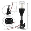 CLGMarine LED Tri-Color Navigation Light,Bimini Top Red-Green-White Combination Boat Bow