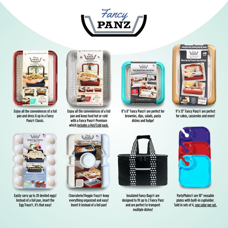 Fancy Panz Premium, Serving Tray for Food, Made in the