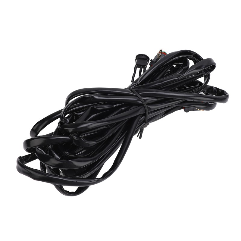 LED Light Bar Wiring Harness 16AWG Heavy Duty DC 12V