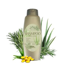 Shampoo Ozonizado con Sábila, Romero y Aguacate 300 ml – Fortalece, Nutre y Revitaliza el Cabello – Limpieza Profunda y Cuidado Natural para Todo Tipo
