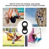 Swing Swivel Hook Stainless Steel 360° Rotatable Wear Resistant Black