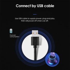 Fatigue Driving Alert Universal for All Cars Truck Bicycle Vehicle with Km/h MPH Speed Odometer time 3D HUD Head Up Display GPS Speedometer Car GPS Head-up Display