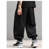 Verdusa Men's Drawstring Waist Harem Pants Casual Streetwear Baggy Joggers
