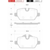 TRW Balatas Bajos Metales Delanteras,Traseras Compatible con MINI COOPER COUNTRYMAN