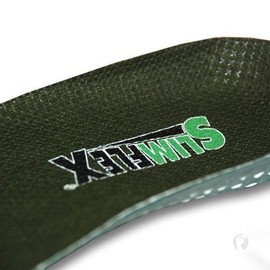 Slimflex Full Length Standard Orthotic Insoles Green | UK 9 / EU 43 by Podotech