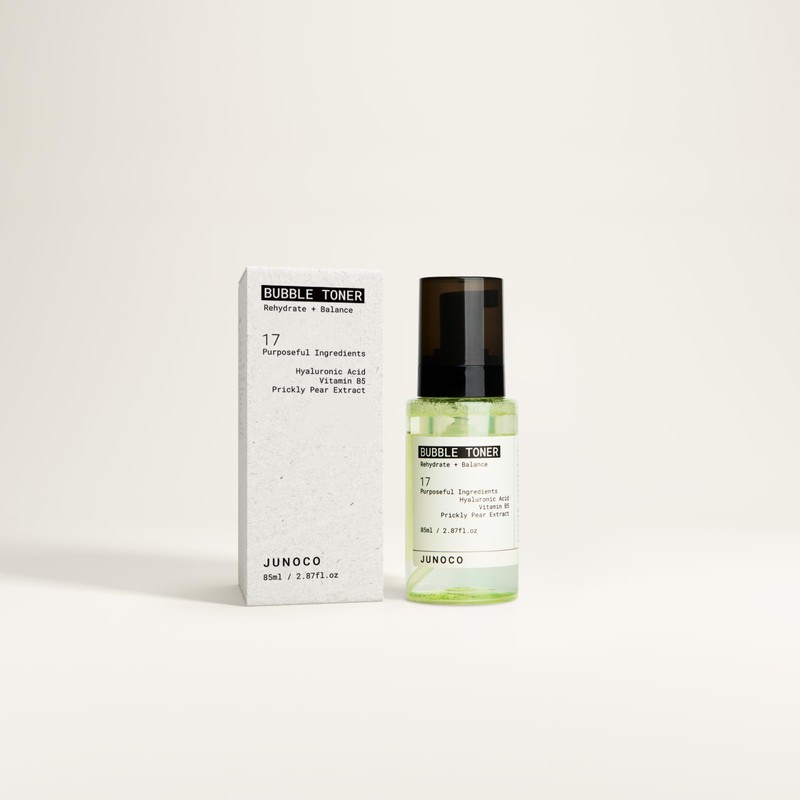 JUNO & Co. Bubble Toner for Face Rehydrating and Balancing