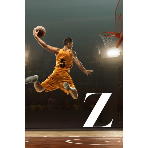 Z: Slam Dunk Basketball Notebook | Game / Sport Themed