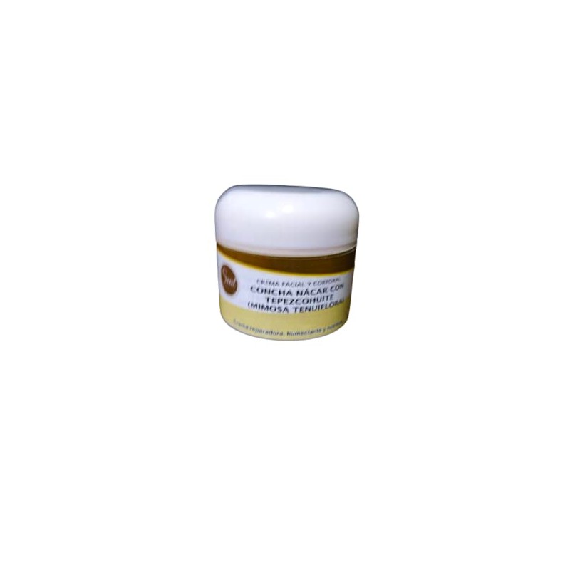 Concha Nácar Con Tepezcohuite 3 Pz 80 G. La Original