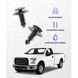 SCUARI 50PCS Car Clip,Car Accessories Car Door Panel Clip,Automotive Clips Fasteners,Door Clips for Door Panels,Automotive Rivet Retainer Fender Bumper Fasteners Clips,Replace OEM N801925-S,N802900-S