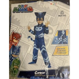Disguise Catboy Classic Toddler PJ Masks Costume-Medium-Blue- 3T-4T- NEW!!!