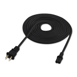 Vebner 12-Foot Power Cord Compatible with Sonos Five, Sonos Play 5, Sonos Beam, Sonos Ray, Sonos Arc, Arc Ultra, Sonos Amp, Sonos Playbase, Sonos Sub Gen 3 and Sonos Sub Mini - Black