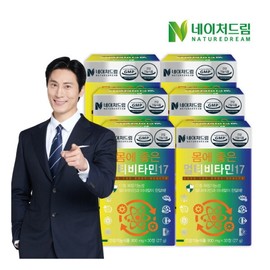 Nature Dream Healthy Multivitamin 17 900mg x 30 tablets 6 boxes / 네이처드림 몸에 좋은 멀티비타민17 900mg x 30정 6박스