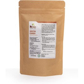 Soapnuts Powder / Aritha / Reetha / Ritha | 3.53 Oz (100 g) | Sapindus Mukorossi | Natural & Pure Powder for Hair Care By KVAAS