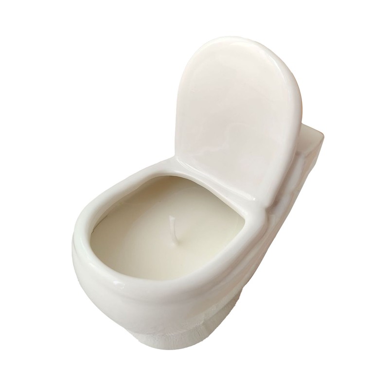 Scented Candle Toilet Style Rich Fragrance Romantic Odor Removal Decorative