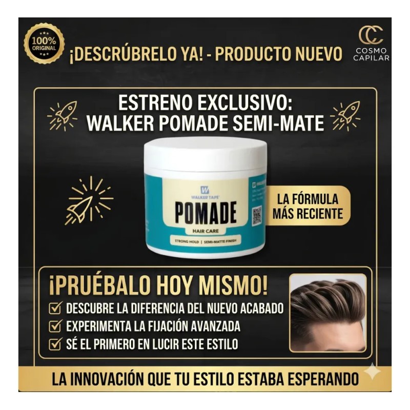 Cera Peinar Protesis Capilar Walker Tape Original Mate 3oz