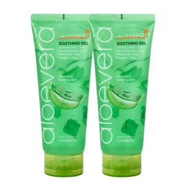 (1+1) Foodaholic Aloha Aloe Vera Soothing Gel 200ml / Moisturizing Cream. Soothing. Moisturizing. Aloe Gel / (1+1)푸드어홀릭 알로하와이 알로에베라 수딩젤 200ml 수분크림.진정.보습.알로에젤