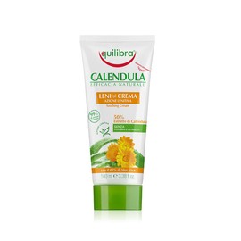 Equilibra Calendula Leni-Crema Soothing Action 100 ml, 3.3 Fl Oz Made in Italy [Italian Import]