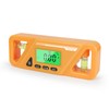 Digital Billet Torpedo Level Protractor ABS 90 Degree Orange