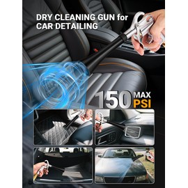 JASTIND Tornado Car Cleaning Gun, Dry Detailing Air Gun for Compressors