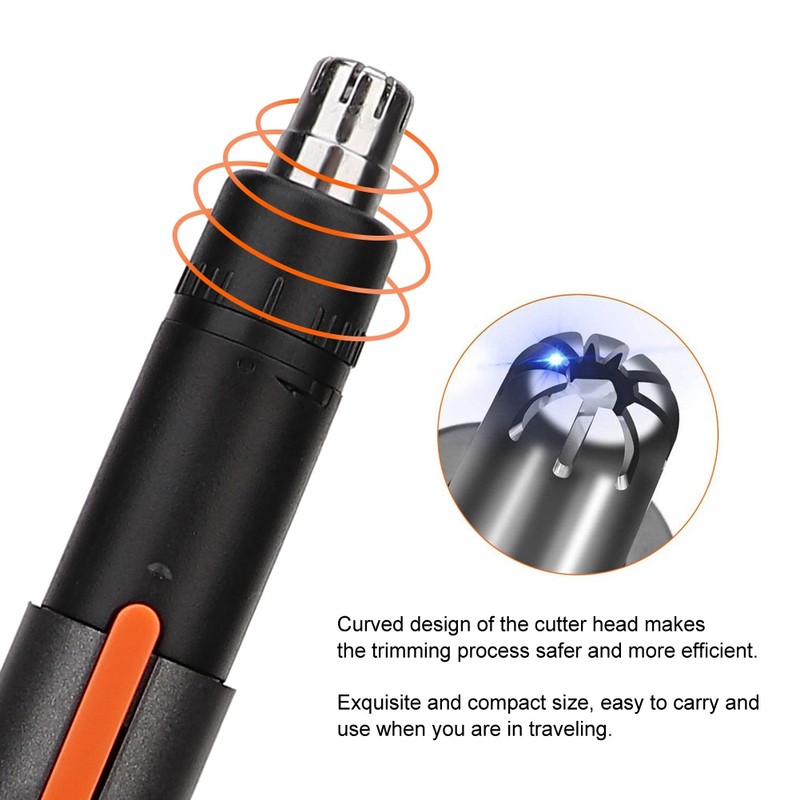 Pen Type USB Chargeable Eyebrow Nose Hair Trimmer Shaver Cutting