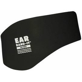 Ear Band-It Ultra diadema de natación – mejor del Nadador – mantener agua fuera, sujeción de tapones para los oídos en – Doctor recomendado – Protección del Agua – Secure Ear Plugs, Inventado Por Ent médico, Negro, Large (ages 10-adult)