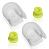 2 Pcs KV6Z-7K340-A DG9Z-7S004-A Transmission Shifter Cable Bushing with Cap