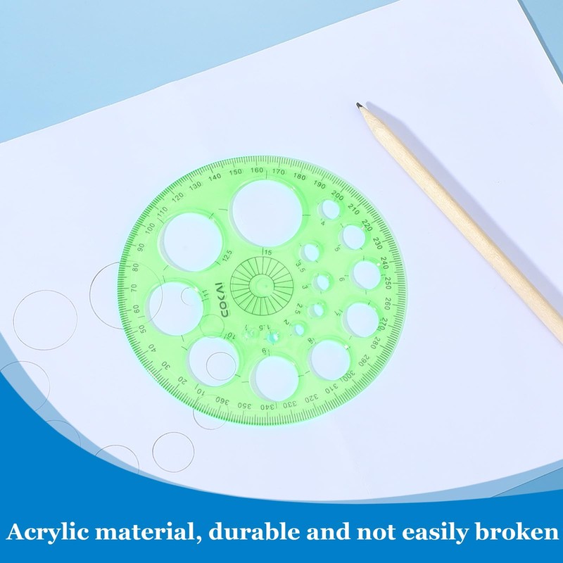 Circle Template Round Circle Template for Drawing, Professional Circle Stencil