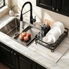 Stone Drying Mat for Kitchen Counter, 2 Pcs Sink Area
