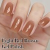 Double Rhythm 0.50 OZ Translucent Gel Polish Same Color Same