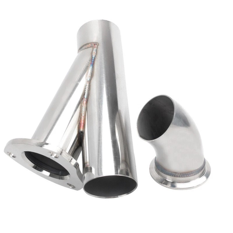Unbranded 3" Electric Exhaust Valve Y Pipe Kit w/ Remote