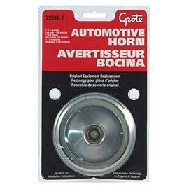 Grote AUTOMOTIVE HORN, ELECTRIC, IMPORT, HIGH, RETAIL PACK (72010-5)