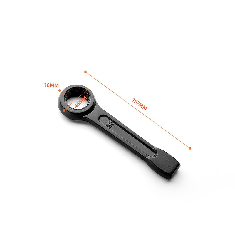 SENRISE Slogging Ring Spanner 24-55mm Box End Wrench Metric Single