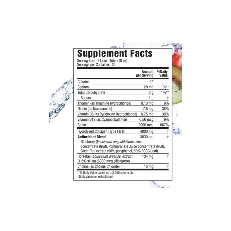 Applied Nutrition Colageno Liquido, Una Por Dia 300ml Sabor Mezcla