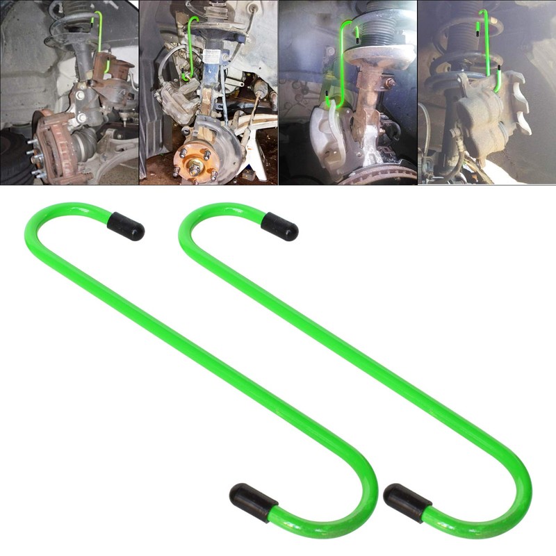 ITEQ Juego de 2 ganchos de pinza de freno con