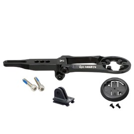 Wahoo/Pioneer Cycle Computer Combo Mount (for Integrated Handle / Stem Integral Handle) [5P-WAH] Can Mount Wahoo / Pionner Cycon + Go Pro Camera or Cat Eye Light