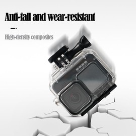 45M/148FT Waterproof Case for Go Pro Hero 13 Black/Hero 12 Black/Hero11 Black/Hero10 Black/Hero9 Black,Protective Underwater Diving Housing with Accessories for Hero13/12/11/10/9 Black Action Camera