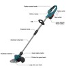 Battery Power Rechargeable Handheld Lawn Mower with Brushless Motor