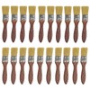20pcs Premium Chip Brushes Bristle Paint Brushes for Paint, Stains,