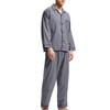 Sanraflic Men's Pyjamas, gray, XXL