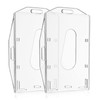 Vicloon ID Card Holder, Pack of 2 Transparent Card Holders