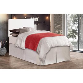 Glory Furniture Nova Faux Leather Upholstered Twin Headboard in White