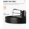 Buffway Mens Belt Full Grain Genuine Leather Belts for Men