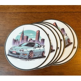 Acura Integra Dc2 Vinyl Decal Sticker