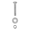 1/2" x 3" (25 Pack) Galvanized Carriage Bolt Kit, Hot