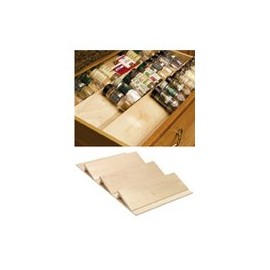 Omega National S9560DNL1-60"W Wood Spice Drawer Insert, Omega