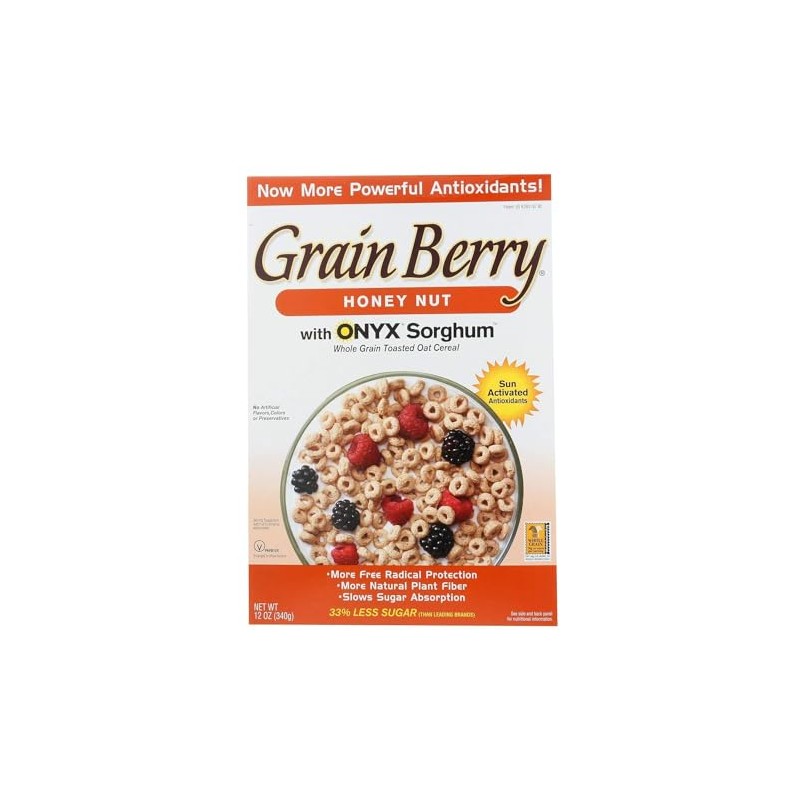 Generic Grain.Berry Cereal - Honey Nut Oats with ONYX Sorghum