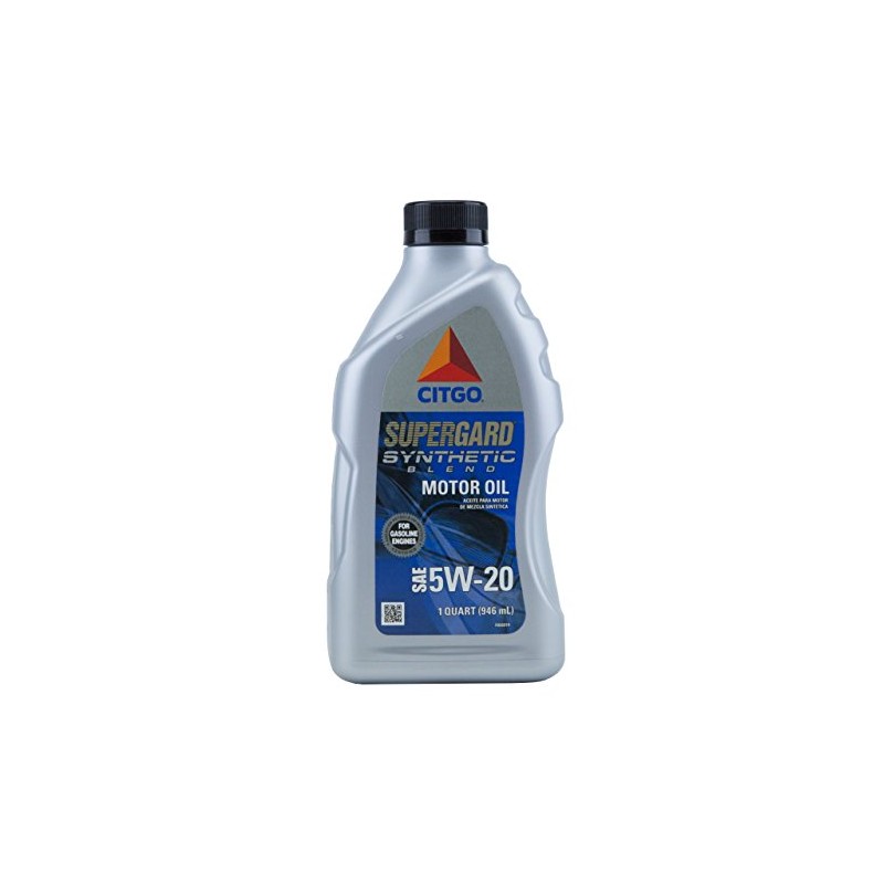 CITGO CITS5W20Q-13 5W20 Supergard Motor Oil, 1 Quart (Syn Blend)